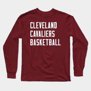 Cavs Basketball Long Sleeve T-Shirt